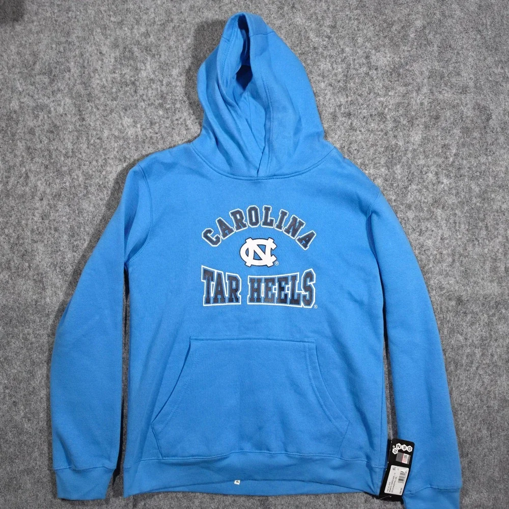 North Carolina‎ Tar Heels Kids Hoodie Youth XL 18/20 Blue UNC Pullover